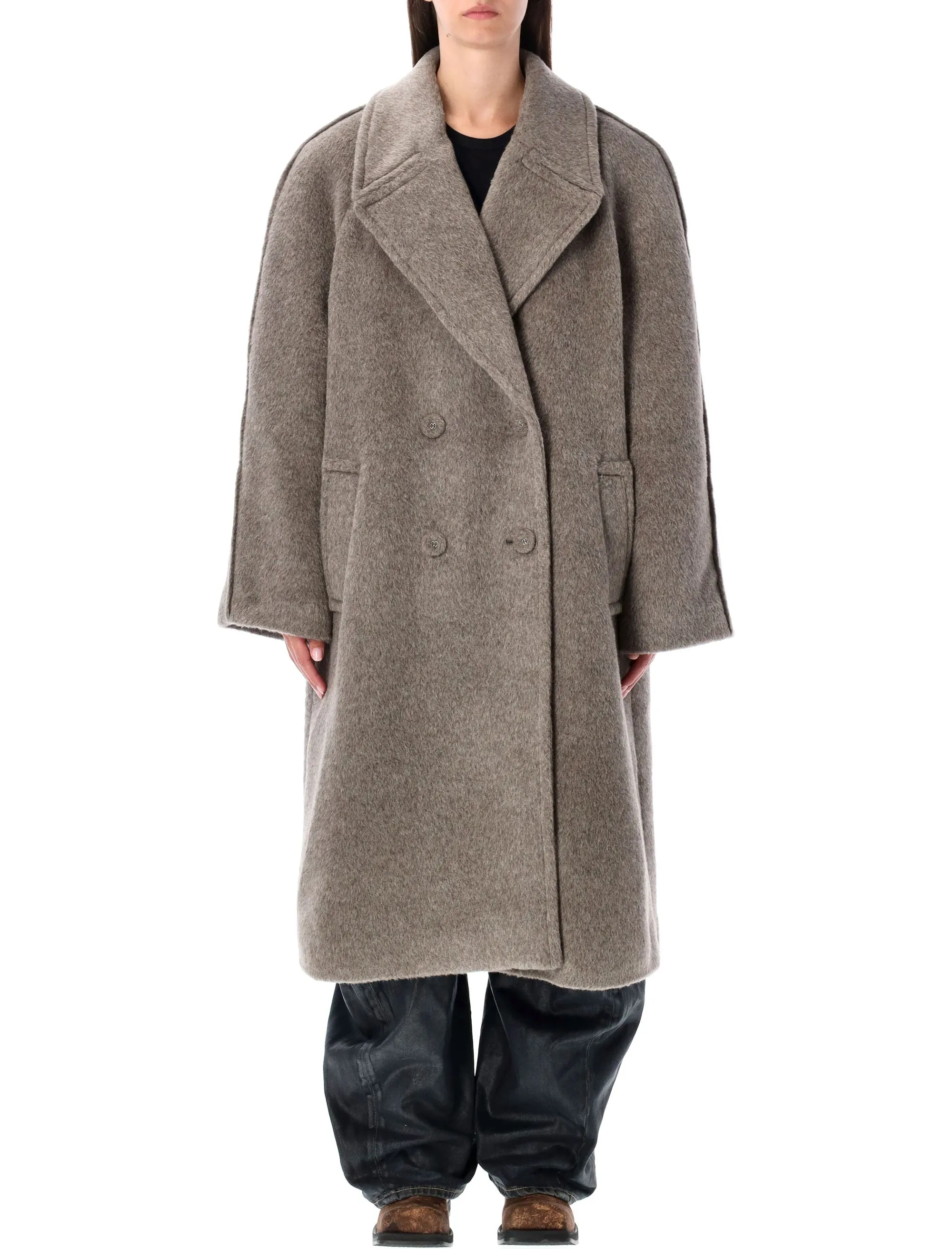 ACNE STUDIOS ALPACA WOOL DOUBLE-BREASTED COAT sold by Lord & Taylor