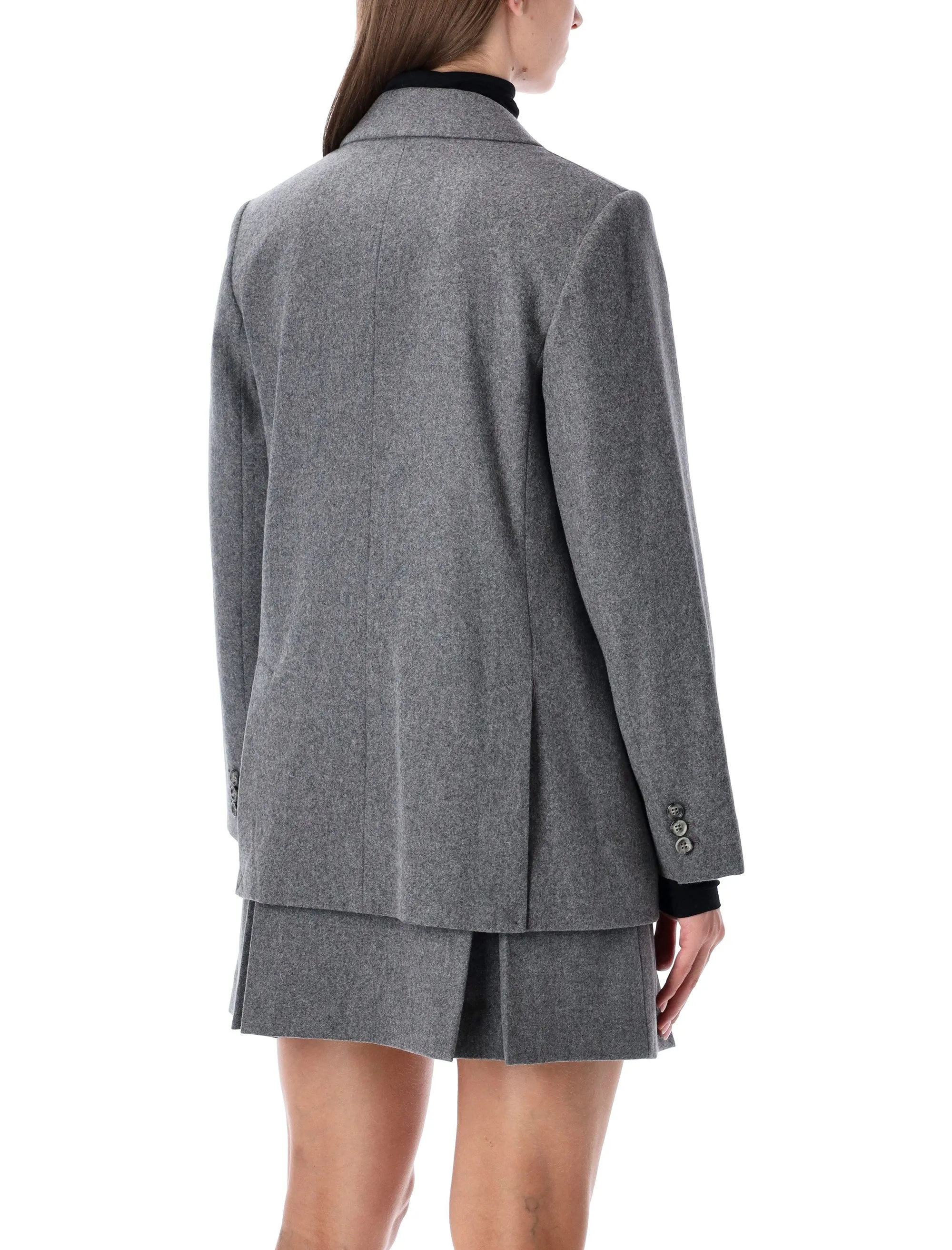 A.P.C. LUCY DOUBLE-BREASTED WOOL BLAZER sold by Lord & Taylor product image thumbnail 2