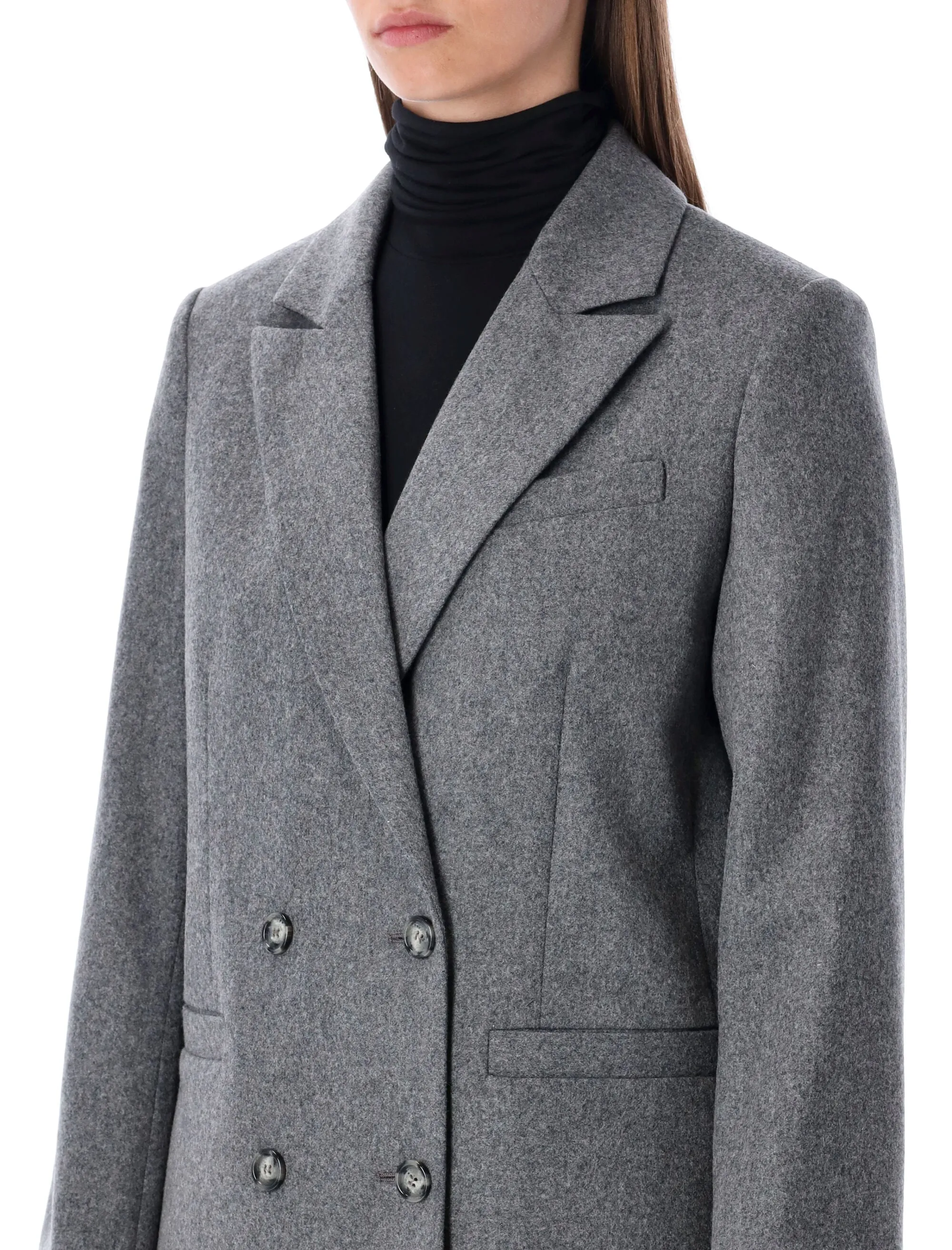 A.P.C. LUCY DOUBLE-BREASTED WOOL BLAZER sold by Lord & Taylor product image thumbnail 3