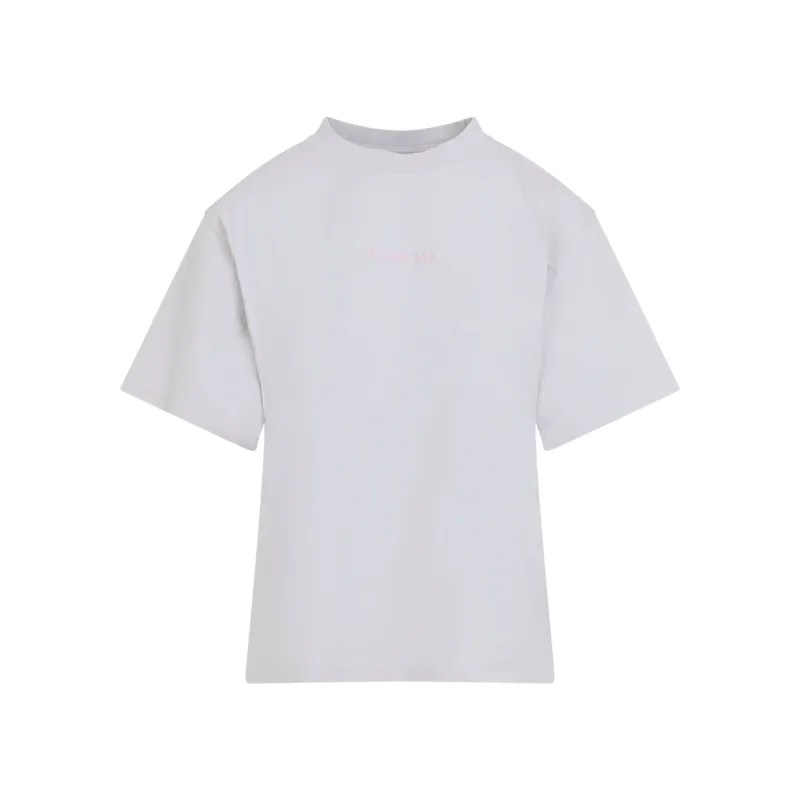 BALENCIAGA DIRTY WHITE MEDIUM FIT T-SHIRT sold by Lord & Taylor