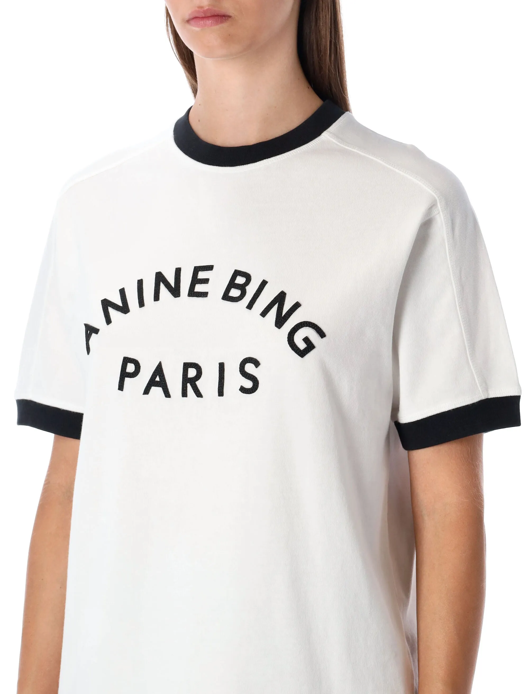 ANINE BING JAYLIN PARIS COTTON T-SHIRT sold by Lord & Taylor product image thumbnail 3
