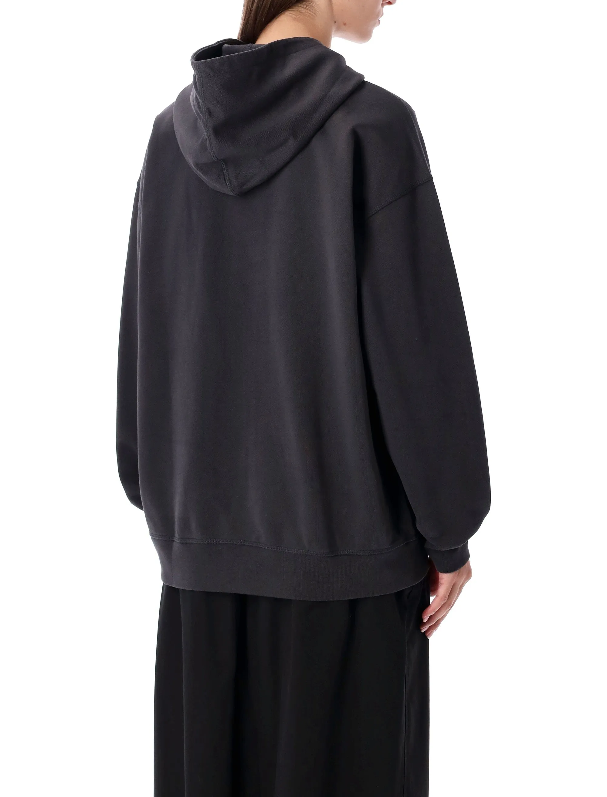 GANNI DARK GREY OVERSIZED PUPPY COTTON HOODIE sold by Lord & Taylor product image thumbnail 2