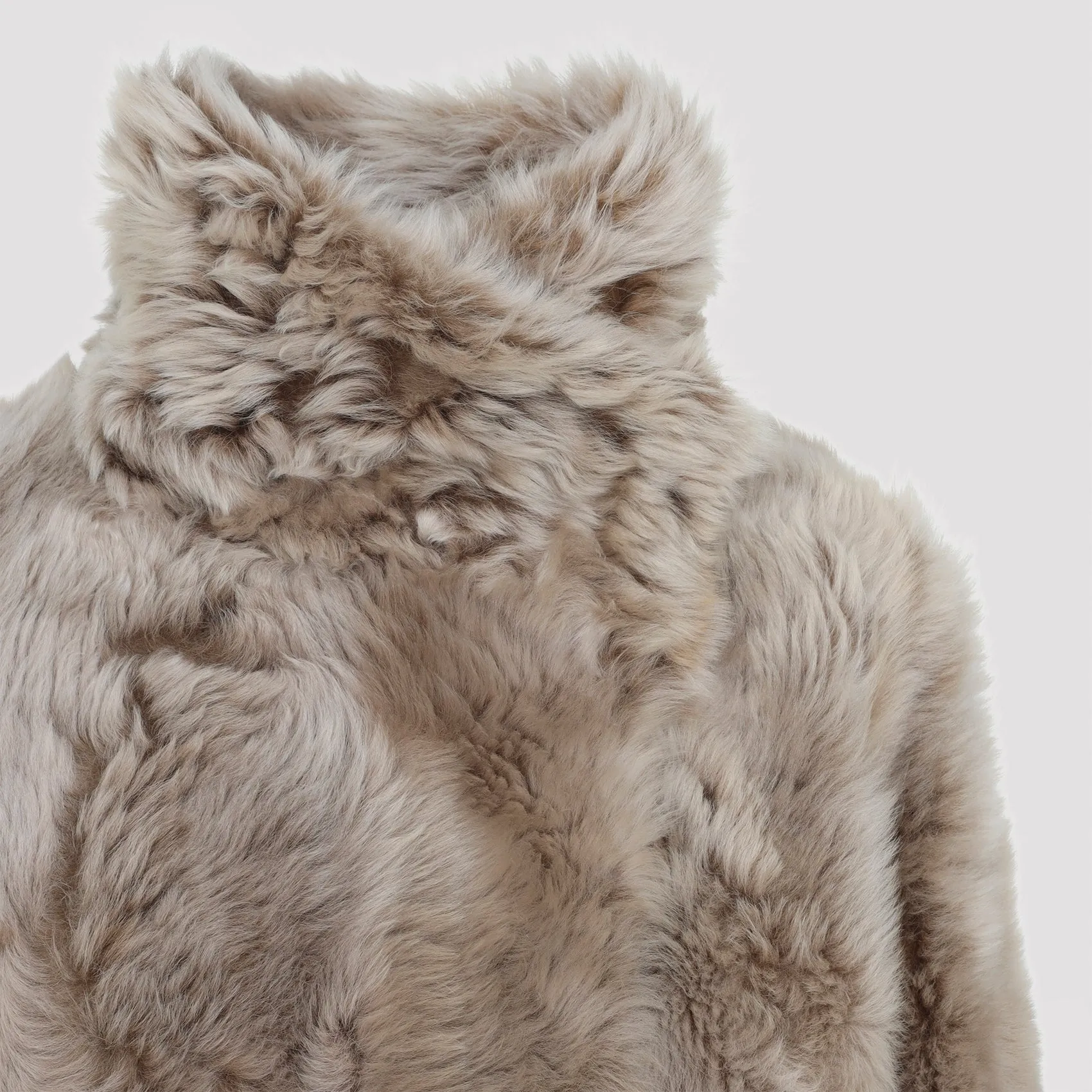 BEIGE LAMB LEATHER JACKET sold by Lord & Taylor product image thumbnail 4