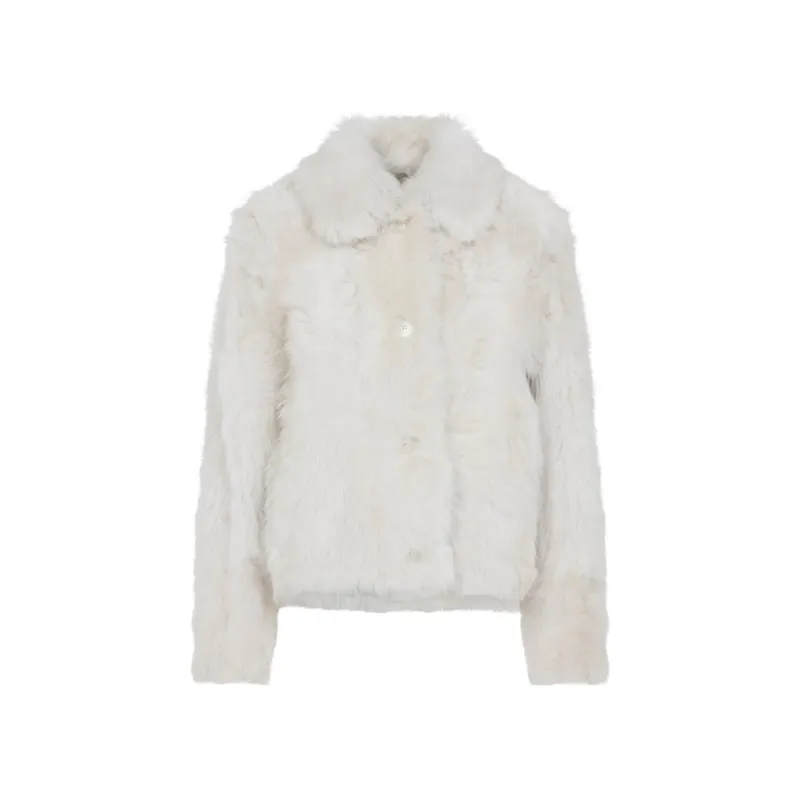 MERINGUE WHITE LAMB FUR JACKET sold by Lord & Taylor