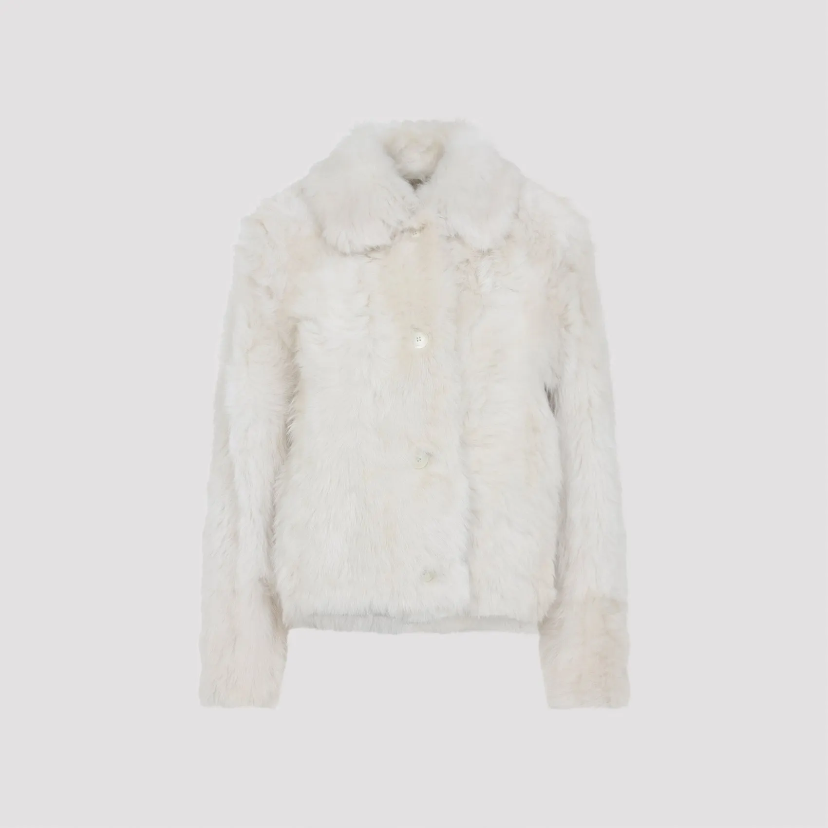 MERINGUE WHITE LAMB FUR JACKET sold by Lord & Taylor product image thumbnail 2