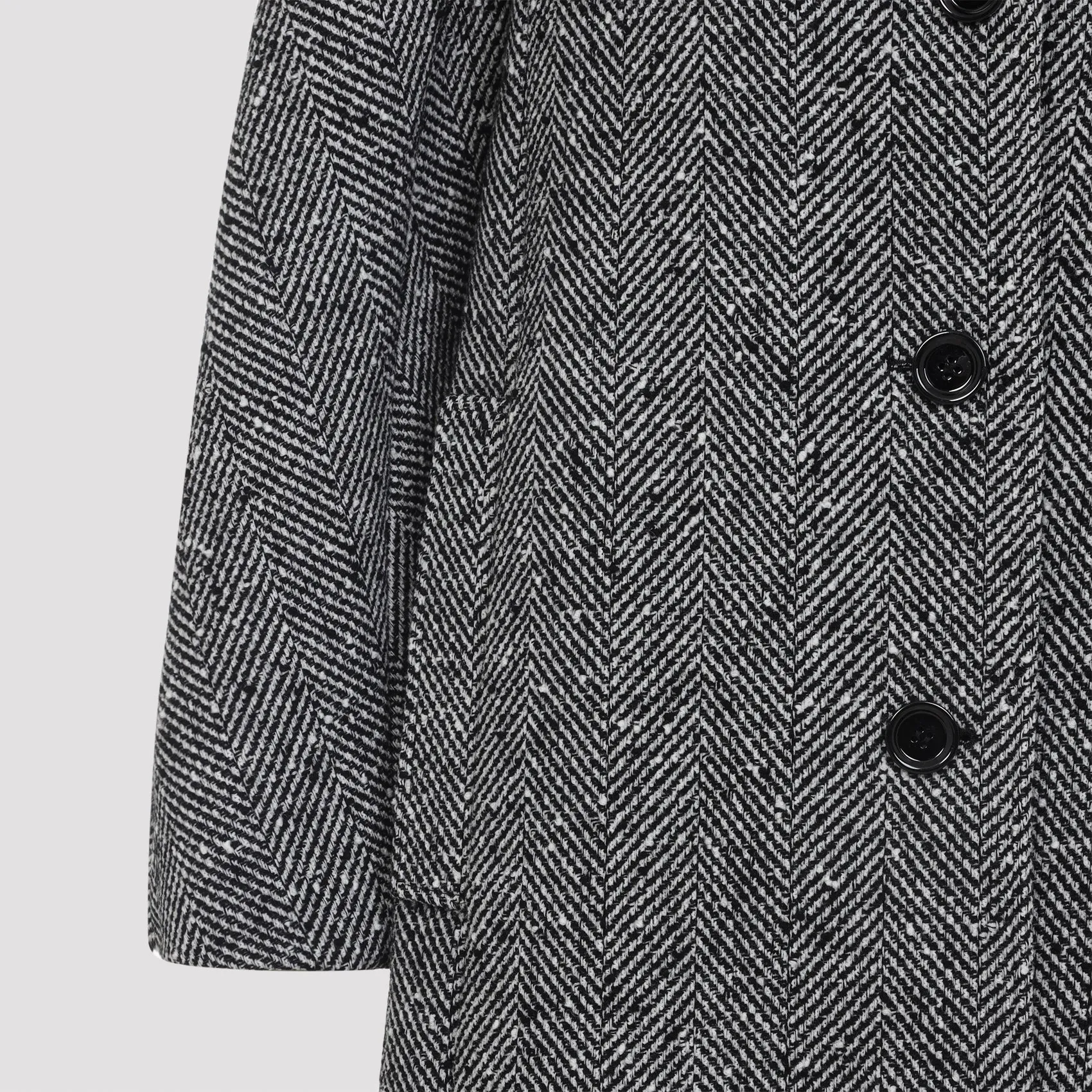 GREY WOOL COAT sold by Lord & Taylor product image thumbnail 4