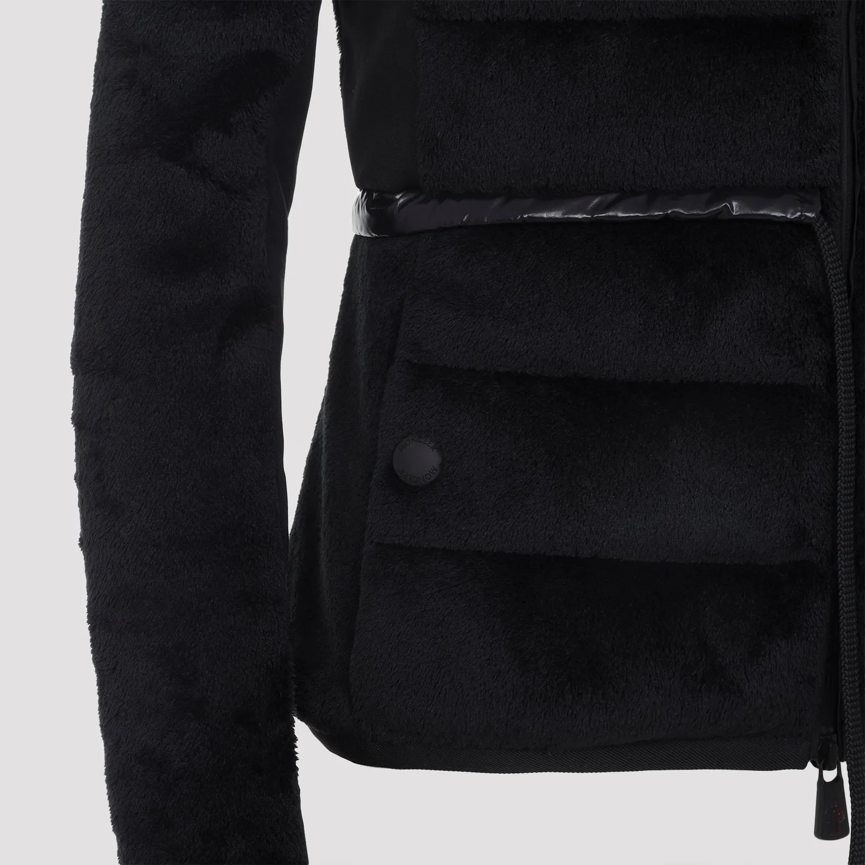 BLACK ZIP UP CARDIGAN JACKET sold by Lord & Taylor product image thumbnail 5