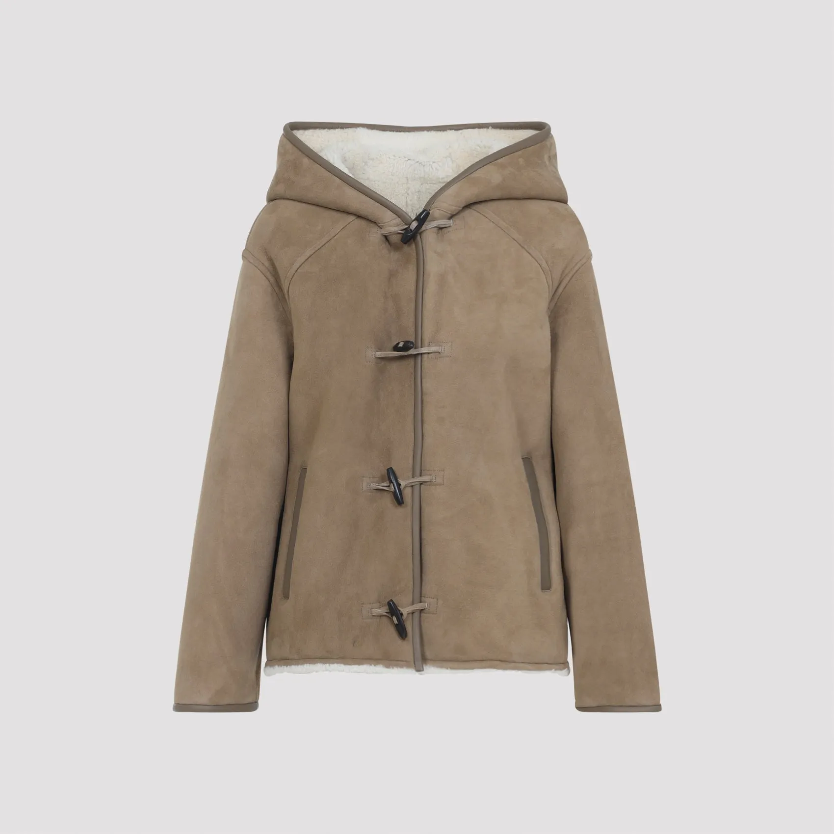 BEIGE LAMB JACKET sold by Lord & Taylor product image thumbnail 2
