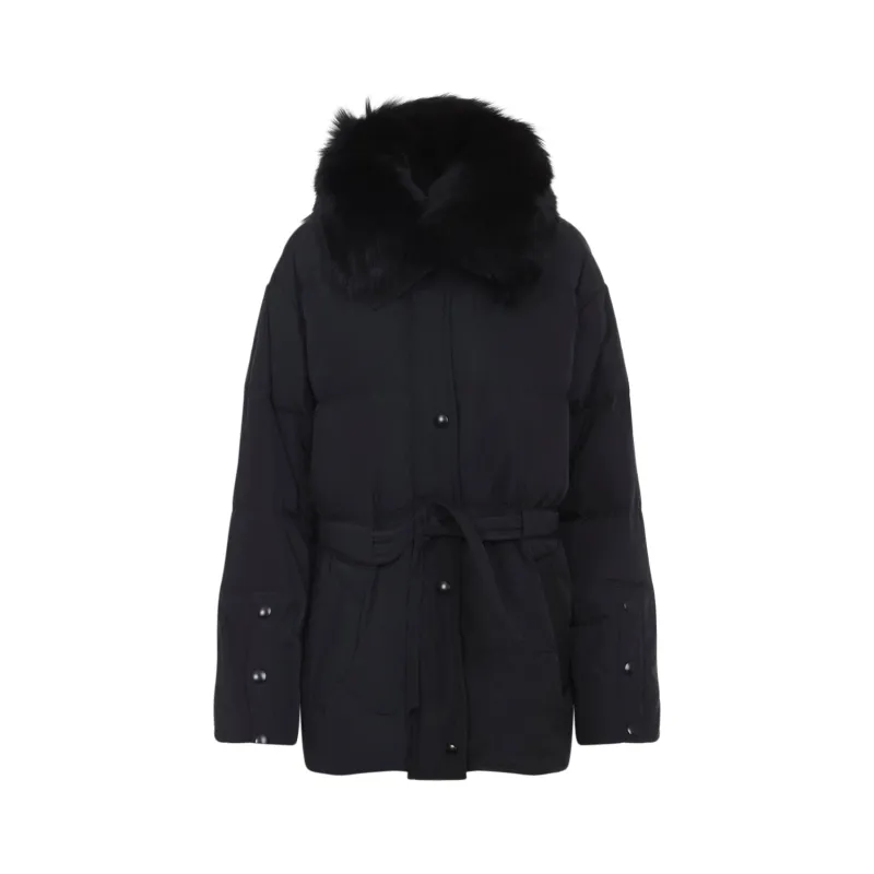 BLACK POLYESTER DOWN JACKET sold by Lord & Taylor