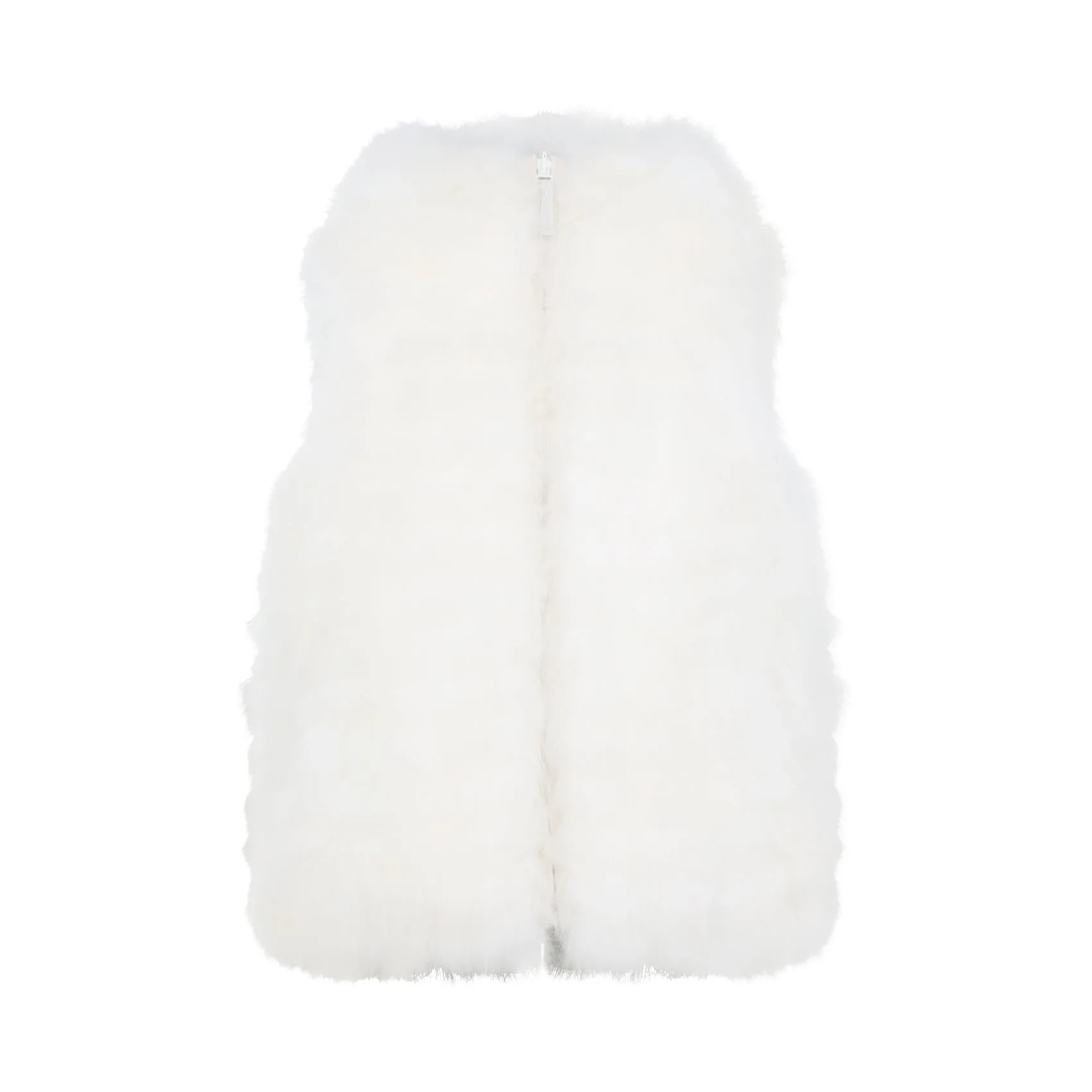 WHITE LAMB GILET sold by Lord & Taylor