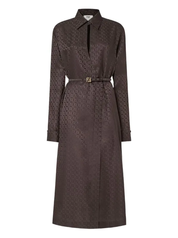 FF JACQUARD SILK DRESS sold by Lord & Taylor
