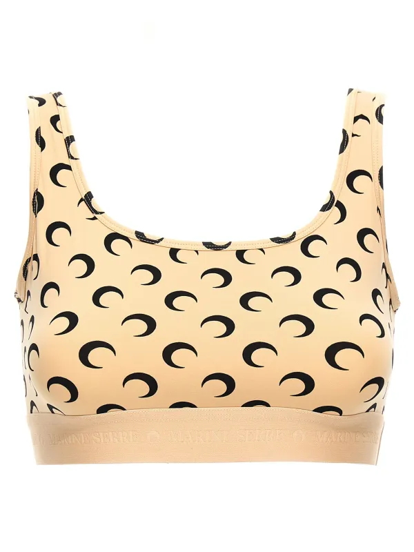 MOON RECYCLED JERSEY SPORTS BRA sold by Lord & Taylor