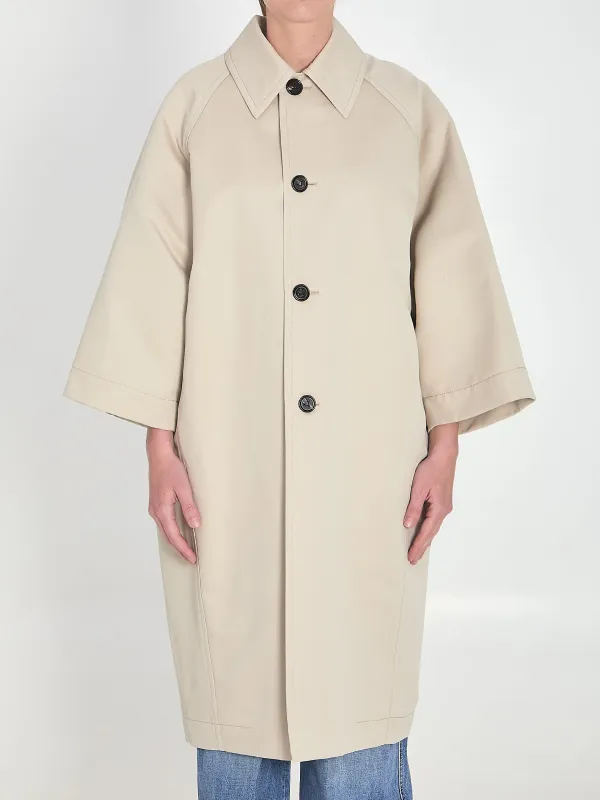 GABARDINA MM COCOON BEIGE sold by Lord & Taylor