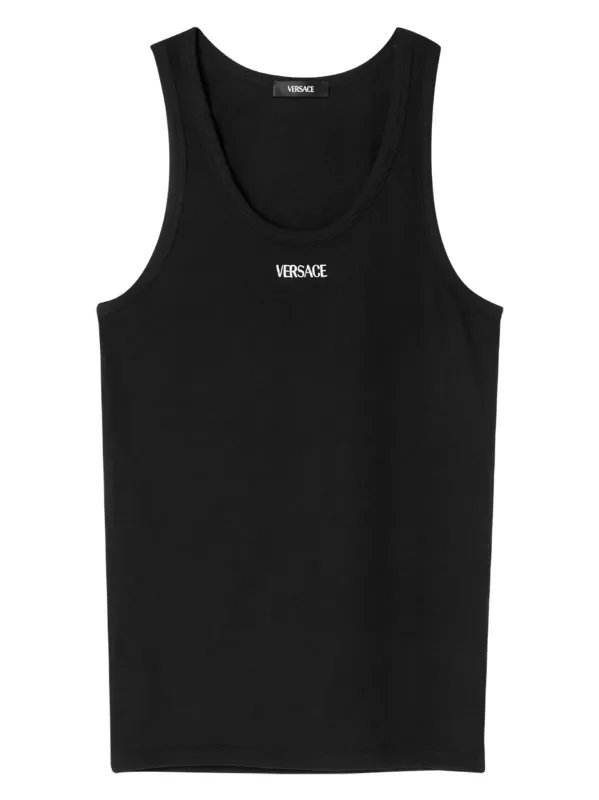 LOGO RIBBED TANK TOP sold by Lord & Taylor