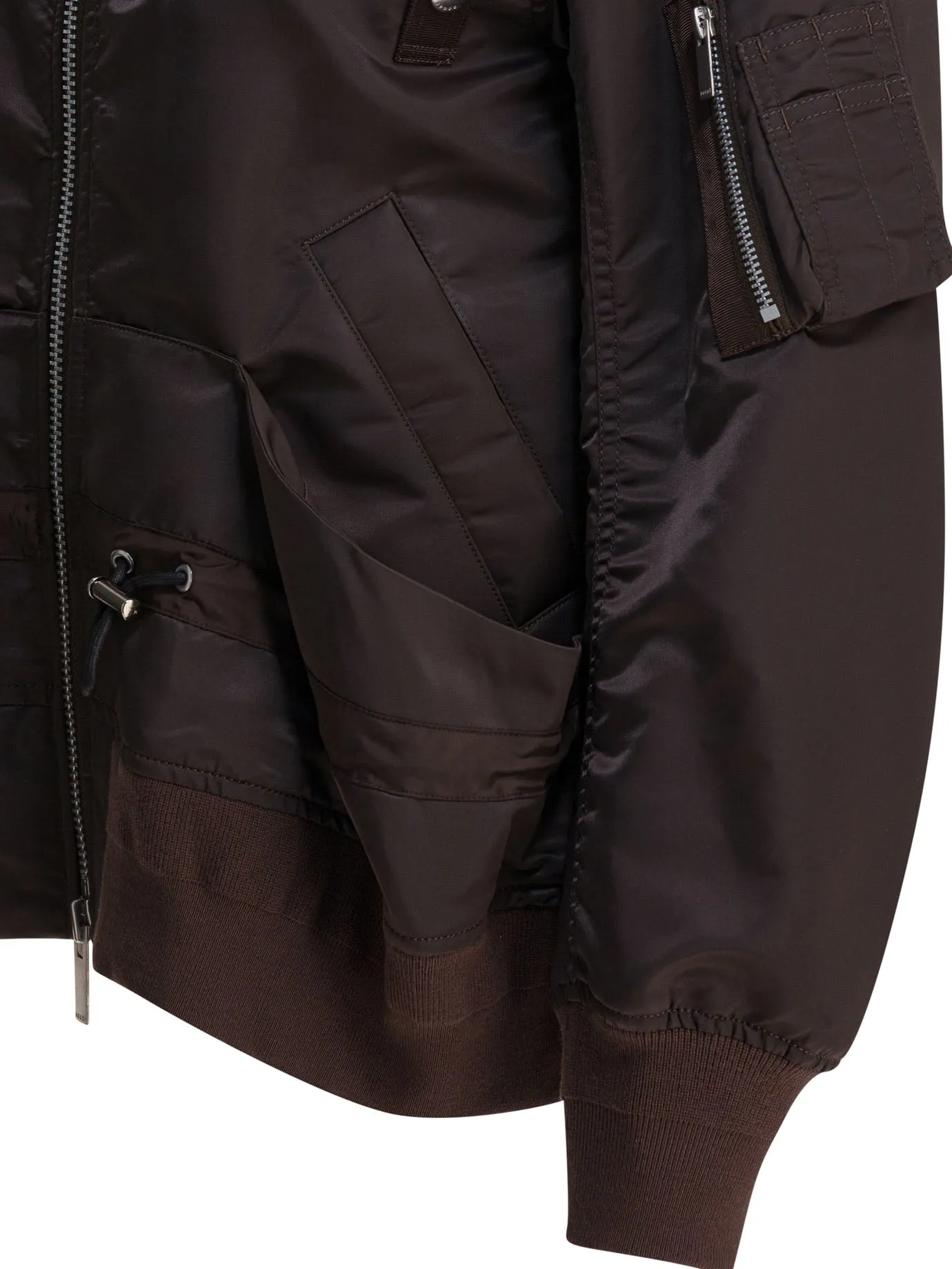 NYLON TWILL BOMBER JACKET sold by Lord & Taylor product image thumbnail 4