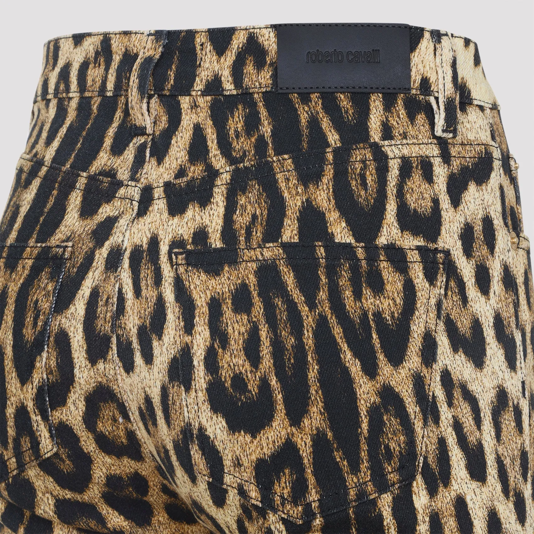 BEIGE BOOTCUT COTTON JEANS sold by Lord & Taylor product image thumbnail 5