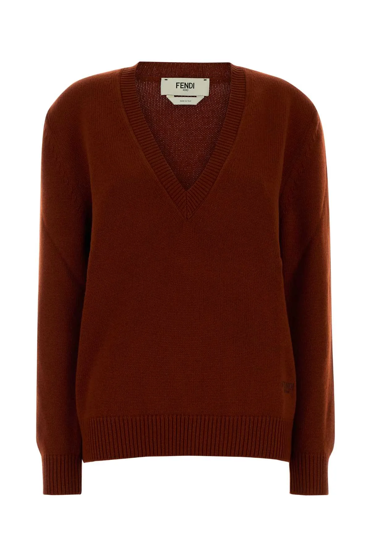 BRICK STRETCH CASHMERE SWEATER sold by Lord & Taylor