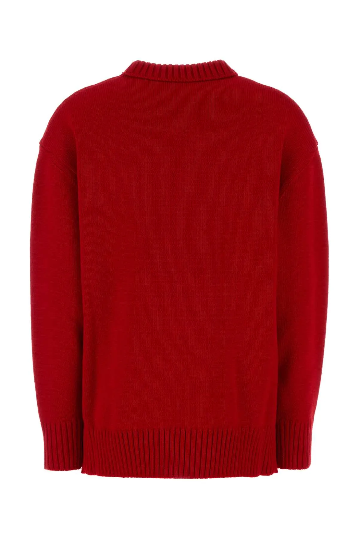 RED WOOL OVERSIZE SWEATER sold by Lord & Taylor product image thumbnail 2