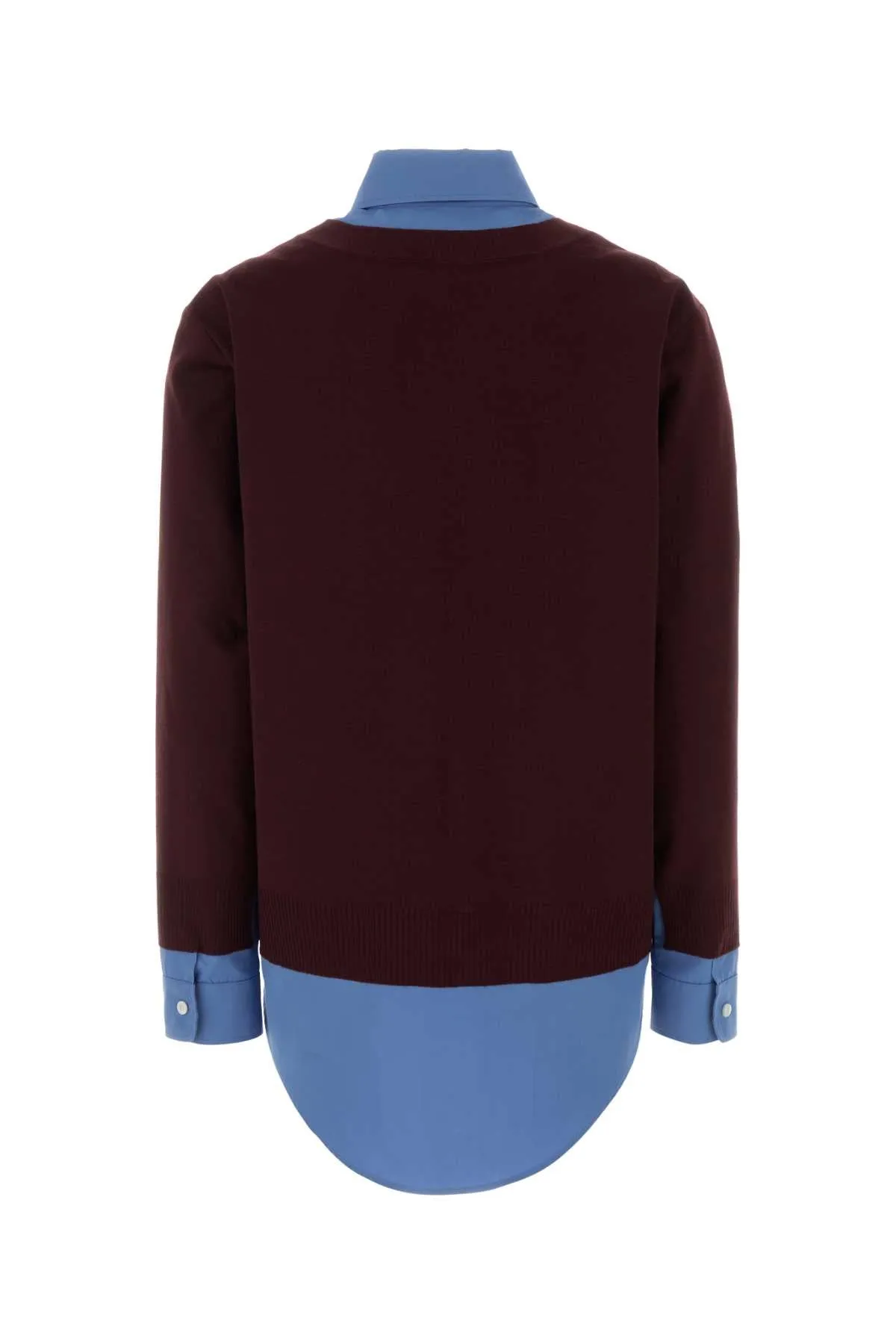 BURGUNDY WOOL CARDIGAN sold by Lord & Taylor product image thumbnail 2