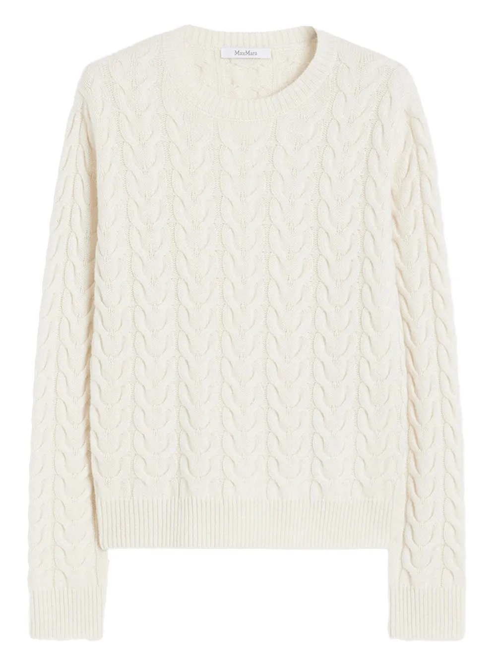SLIM FIT CABLE-KNIT CASHMERE PULLOVER sold by Lord & Taylor