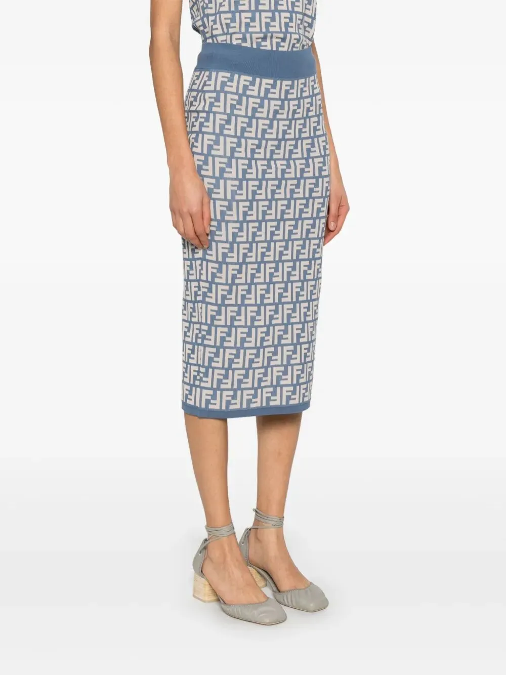 COTTON MIDI SKIRT sold by Lord & Taylor product image thumbnail 4