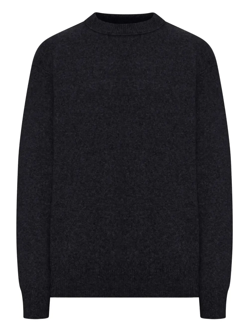CONTRASTING STITCHING CREWNECK WOOL SWEATER sold by Lord & Taylor