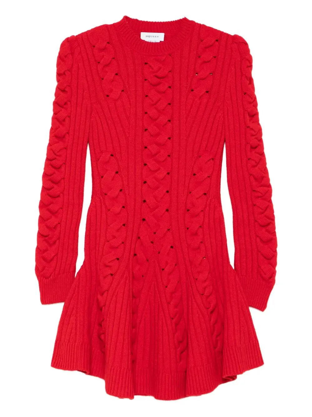 WOOL AND CASHMERE CABLE KNIT MINI DRESS sold by Lord & Taylor