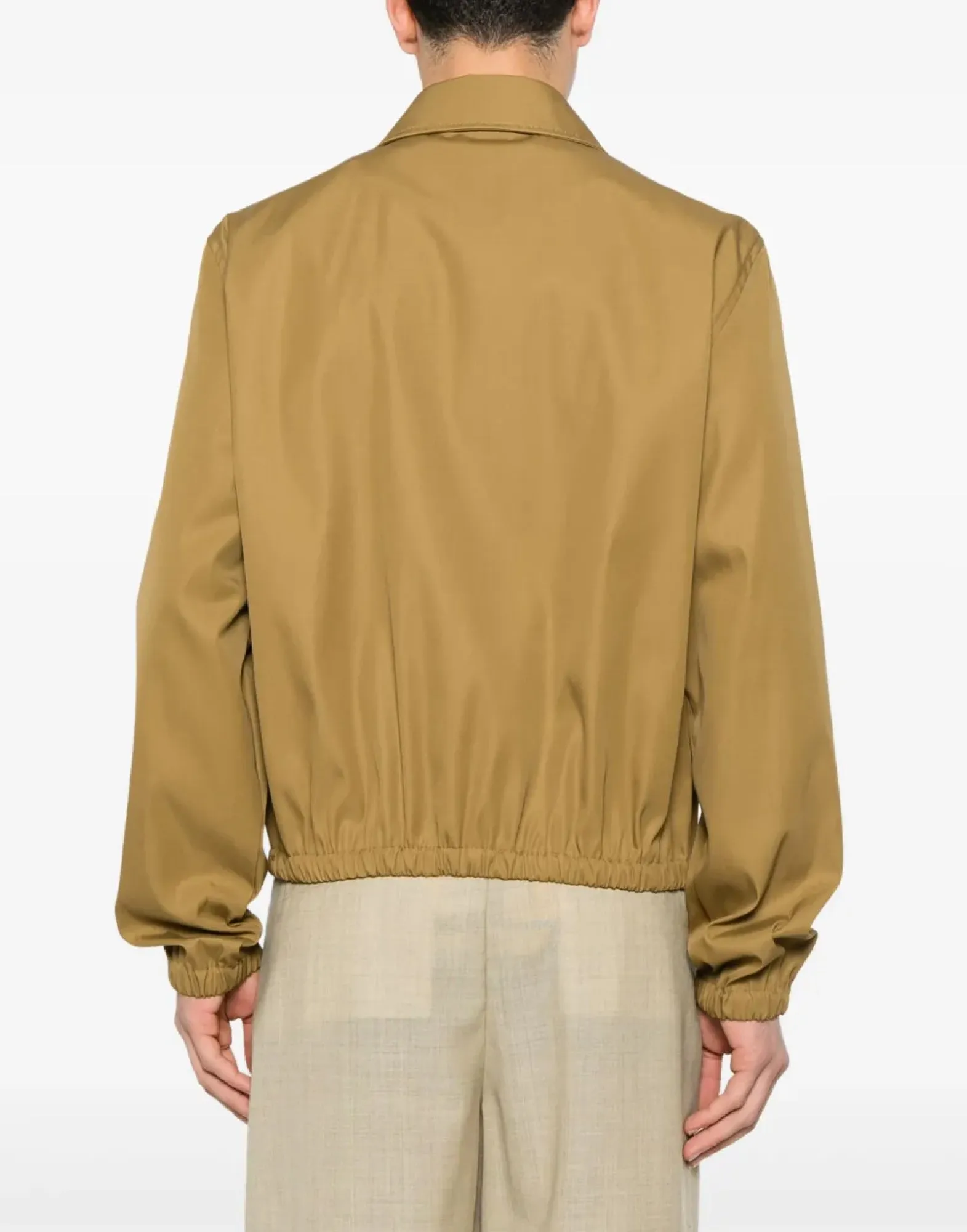LOGO PLAQUE TWILL BOMBER JACKET sold by Lord & Taylor product image thumbnail 4