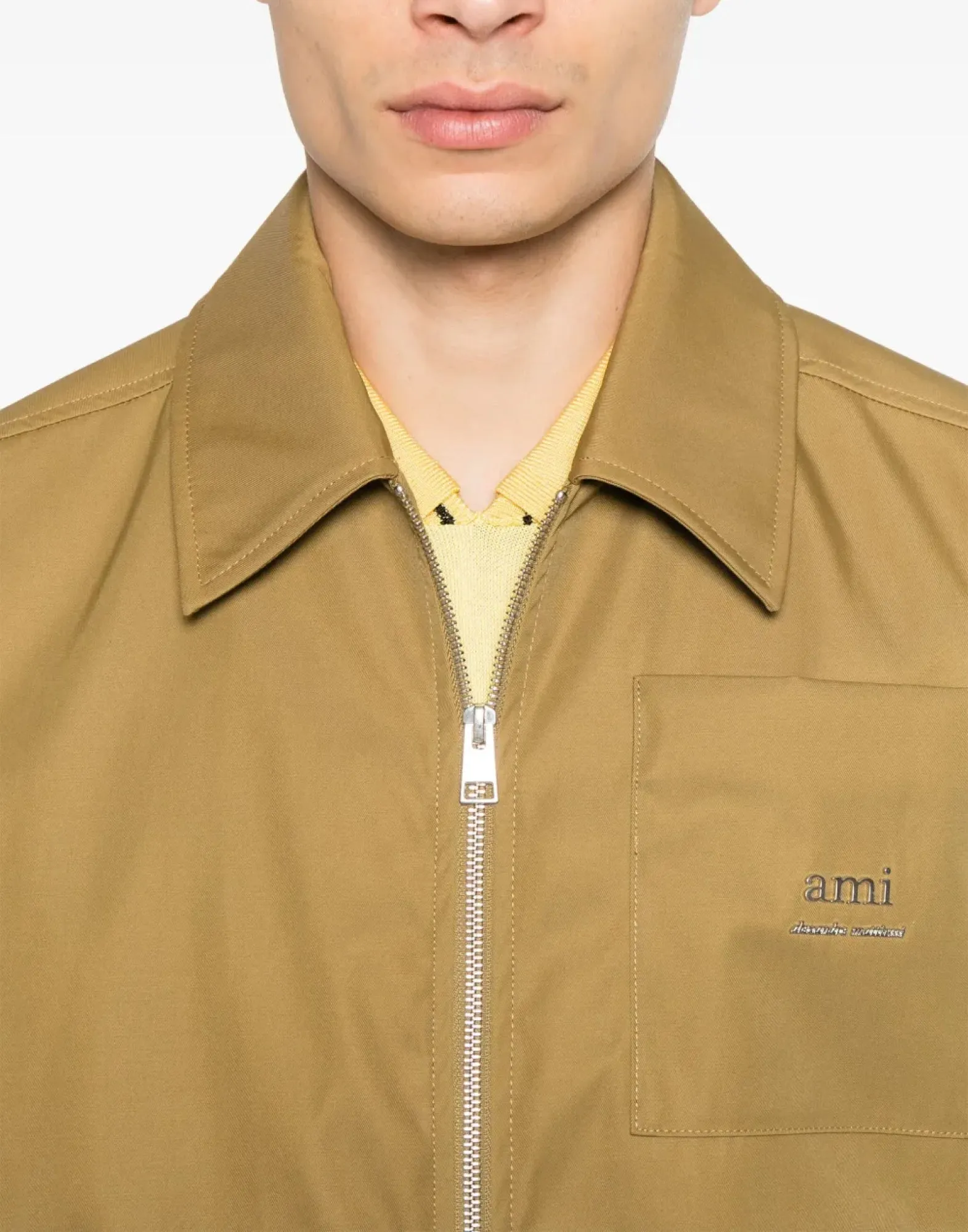 LOGO PLAQUE TWILL BOMBER JACKET sold by Lord & Taylor product image thumbnail 5