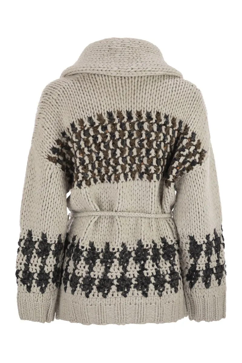 HANDMADE OPERA CARDIGAN WITH BELT sold by Lord & Taylor product image thumbnail 2