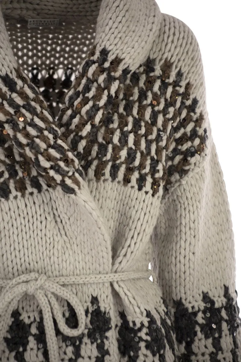 HANDMADE OPERA CARDIGAN WITH BELT sold by Lord & Taylor product image thumbnail 4