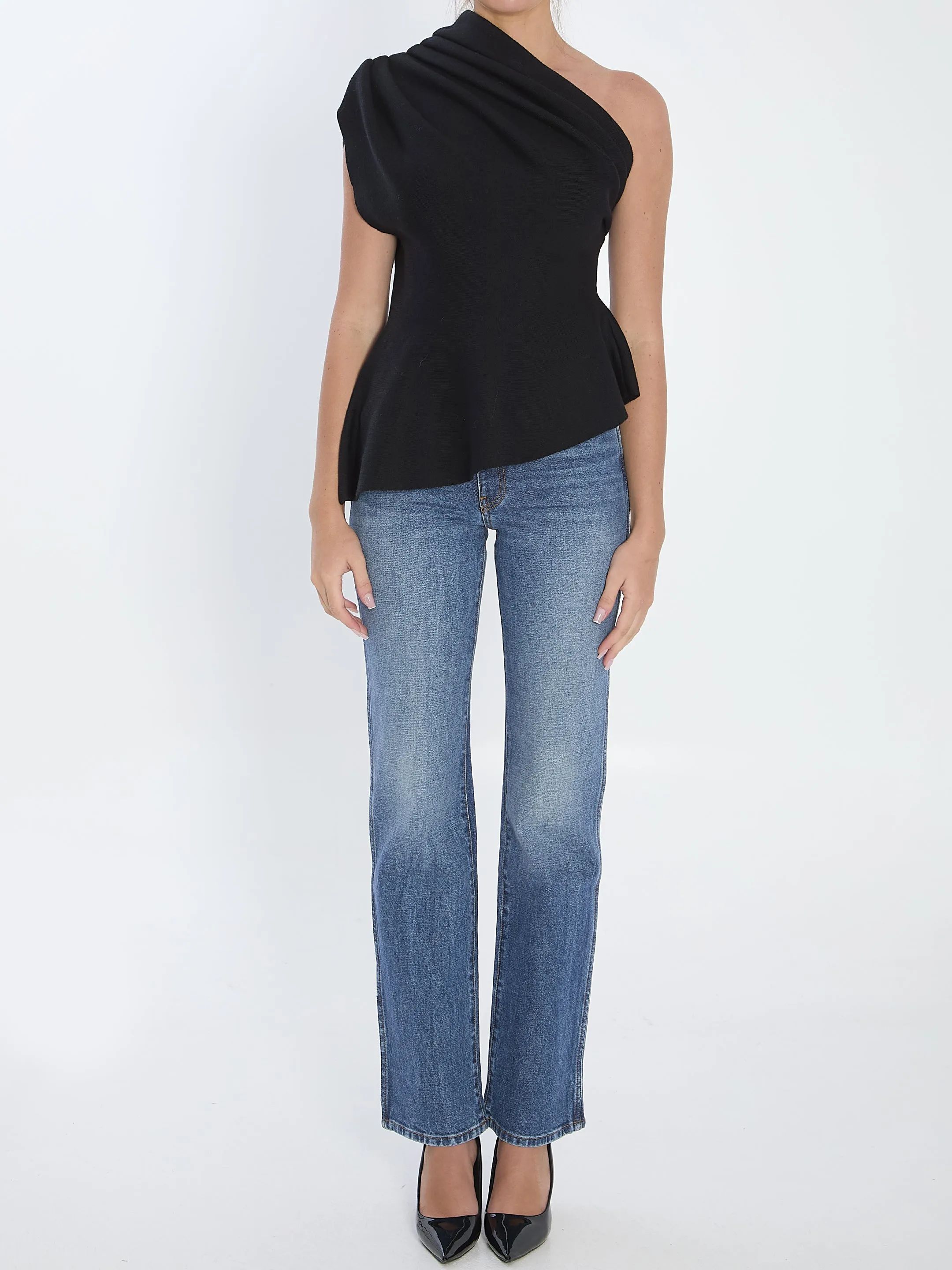 AIMEE ASYMMETRIC TOP sold by Lord & Taylor product image thumbnail 5