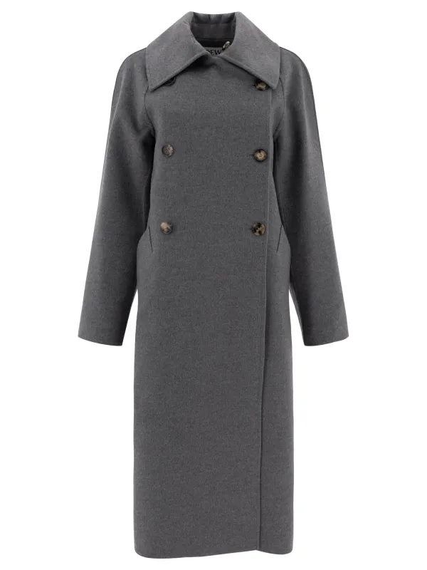 WOOL AND CASHMERE DOUBLE-BREASTED COAT sold by Lord & Taylor
