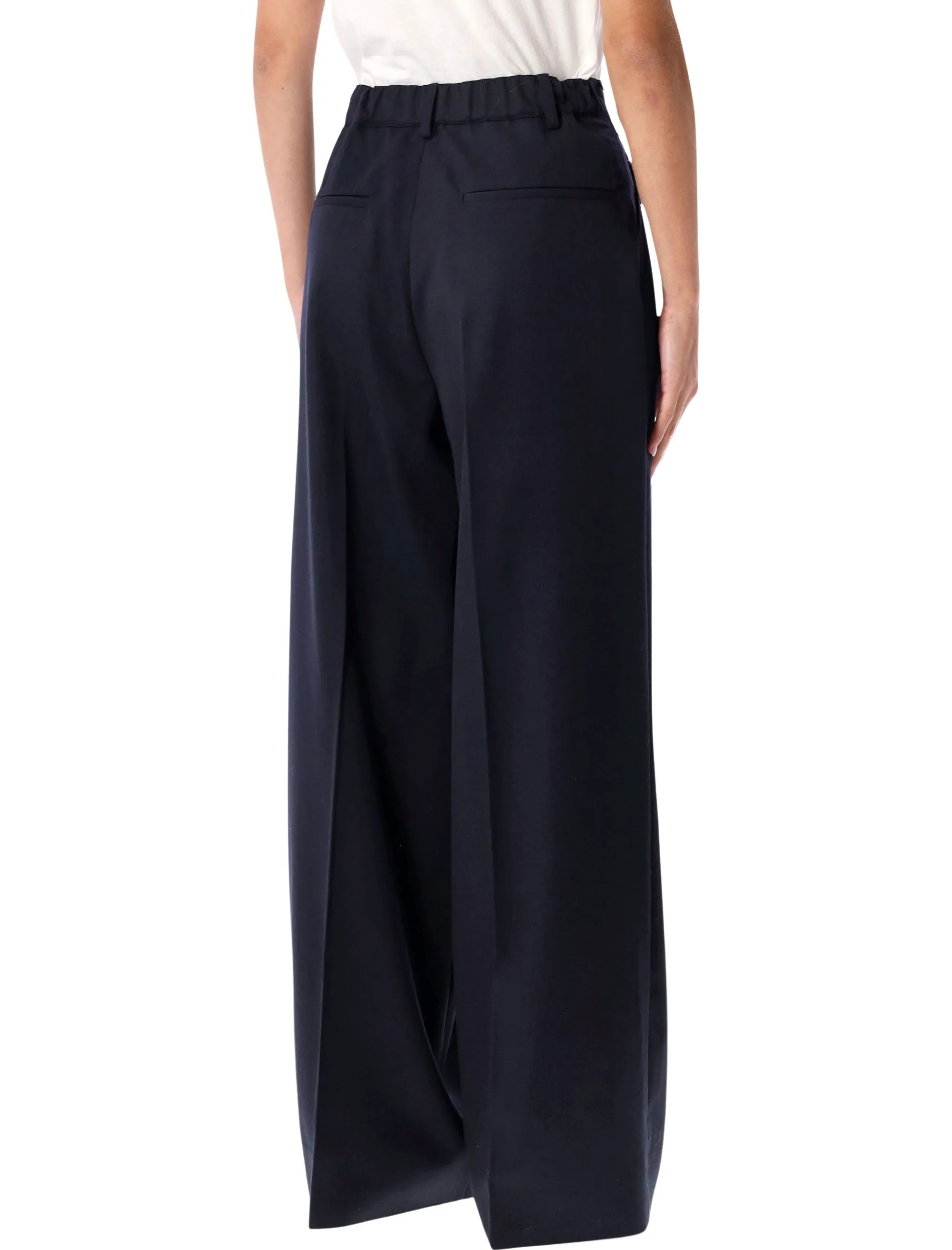 SOEUR FREJUS NAVY BLUE WOOL TROUSERS sold by Lord & Taylor product image thumbnail 2