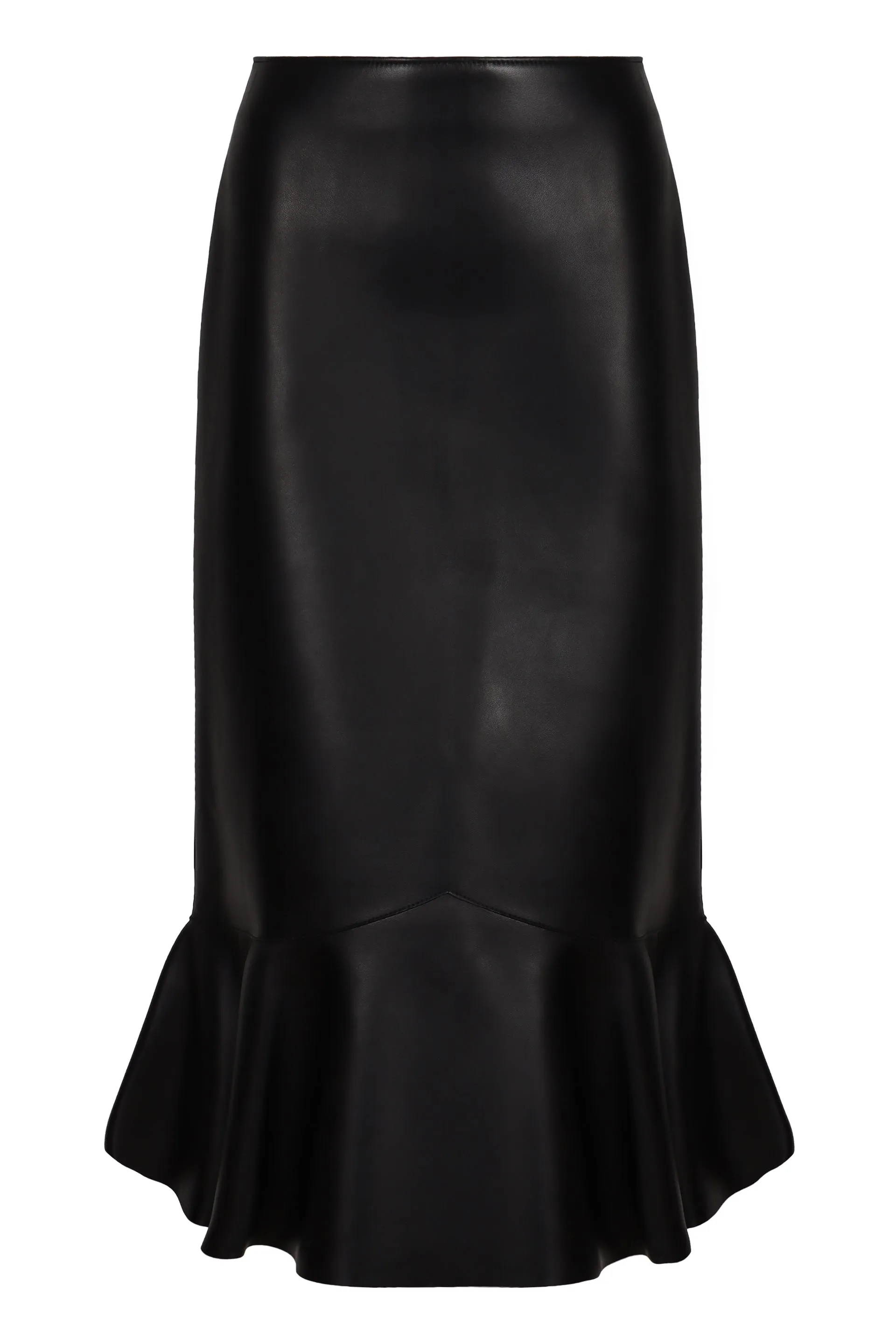 GONNA IN BLACK NAPA LEATHER sold by Lord & Taylor