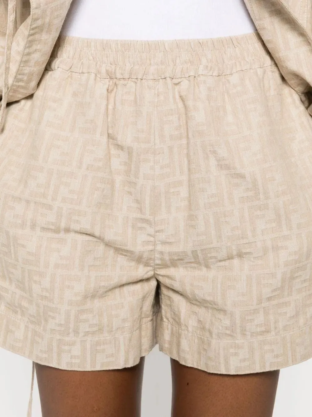COTTON LINEN SHORTS sold by Lord & Taylor product image thumbnail 5