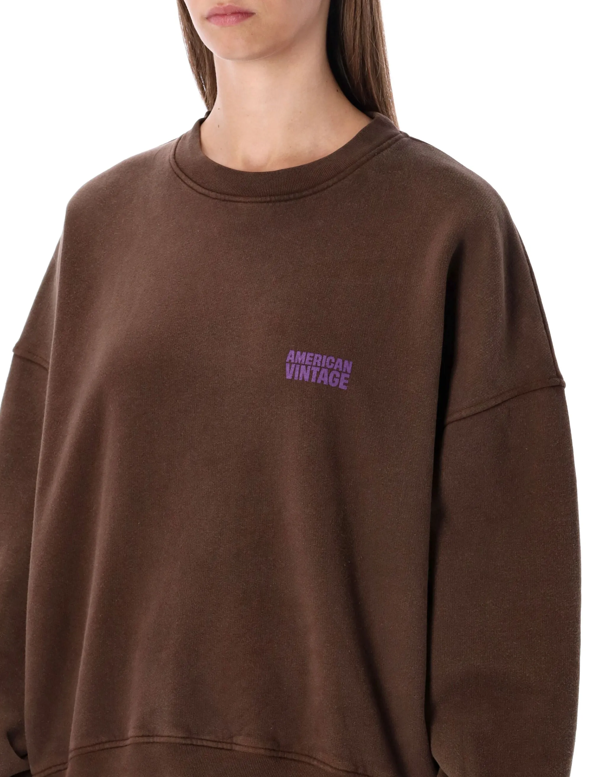 AMERICAN VINTAGE PLIZZY COTTON CREWNECK SWEATSHIRT sold by Lord & Taylor product image thumbnail 3