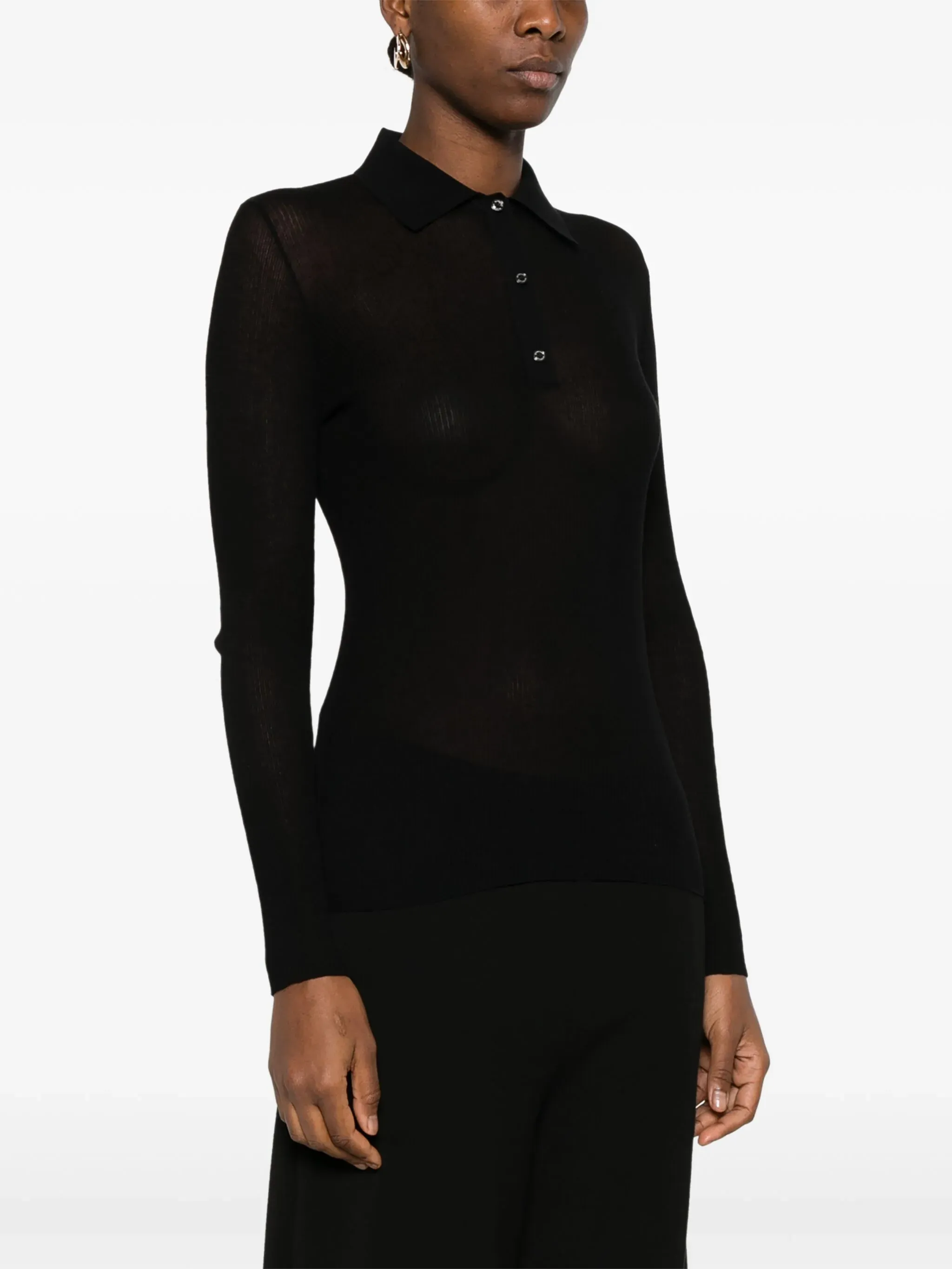 KNITTED POLO sold by Lord & Taylor product image thumbnail 3