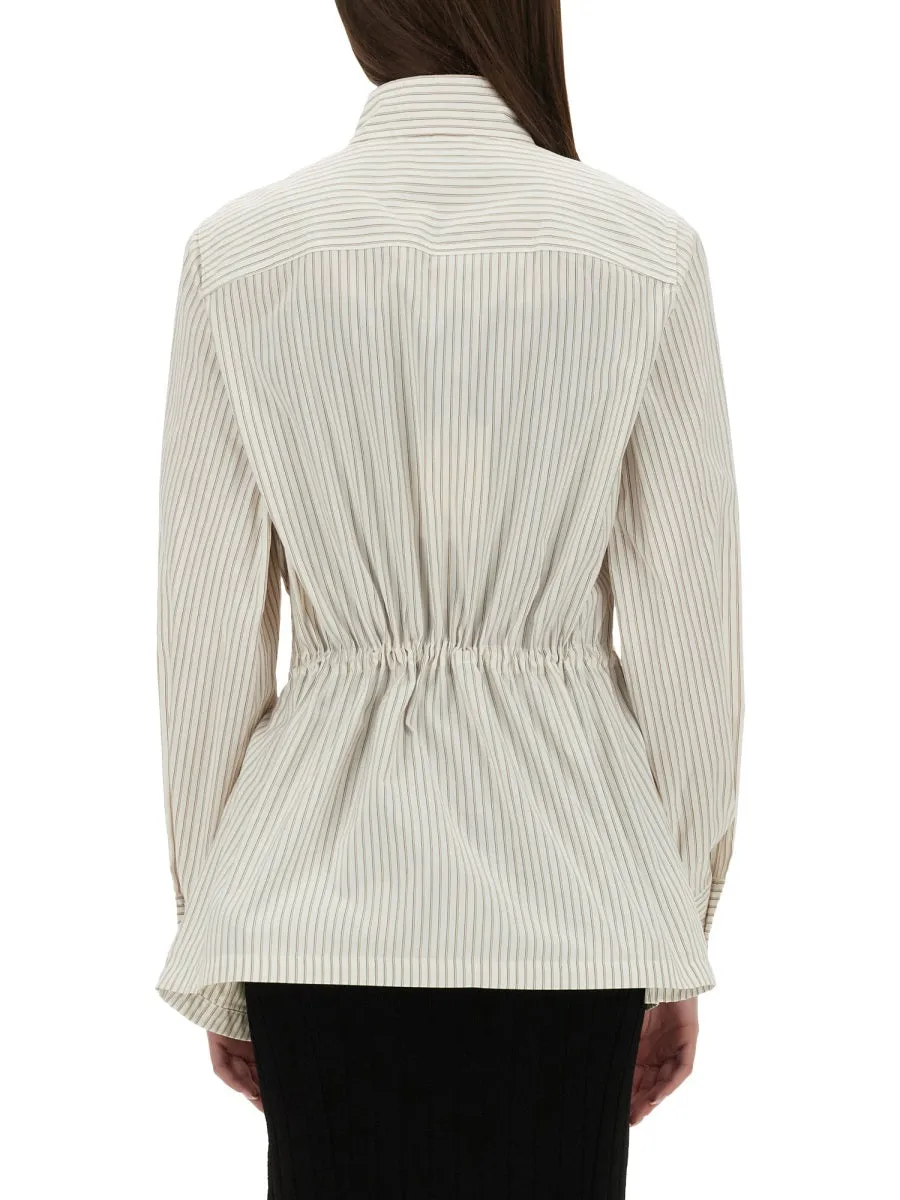 COTTON AND SILK BLOUSON sold by Lord & Taylor product image thumbnail 3