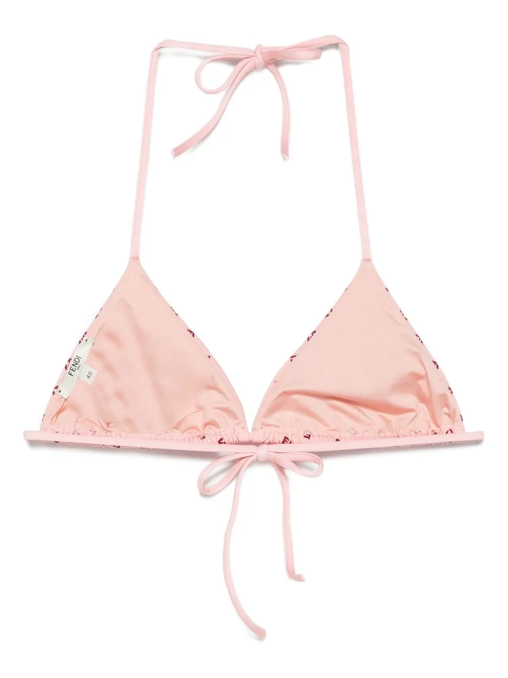 BIKINI TOP WITH MICRO FF PRINT sold by Lord & Taylor product image thumbnail 2