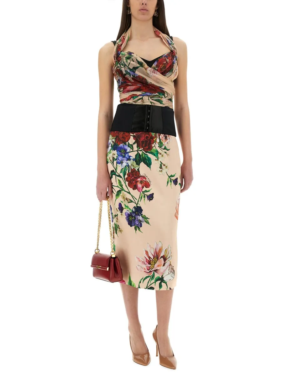 FLORAL-PRINT SKIRT sold by Lord & Taylor product image thumbnail 2