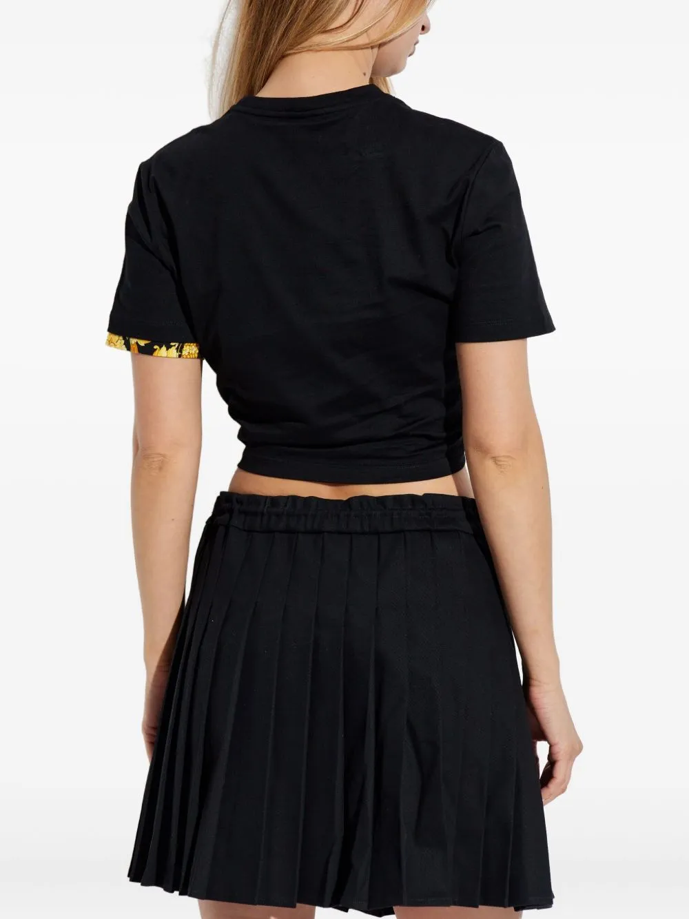 BAROCCO SAFETY PIN CROP T-SHIRT sold by Lord & Taylor product image thumbnail 4