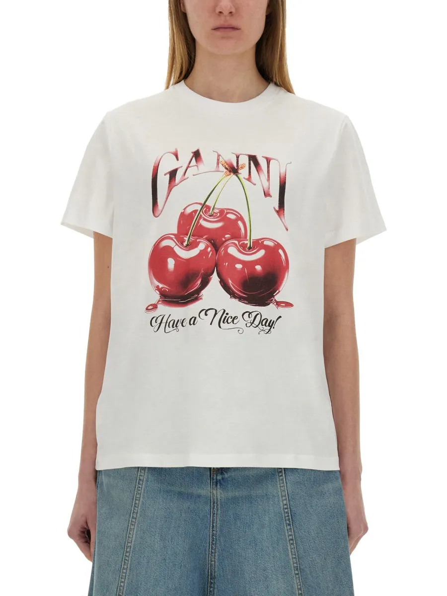 CHERRY RELAXED T-SHIRT sold by Lord & Taylor