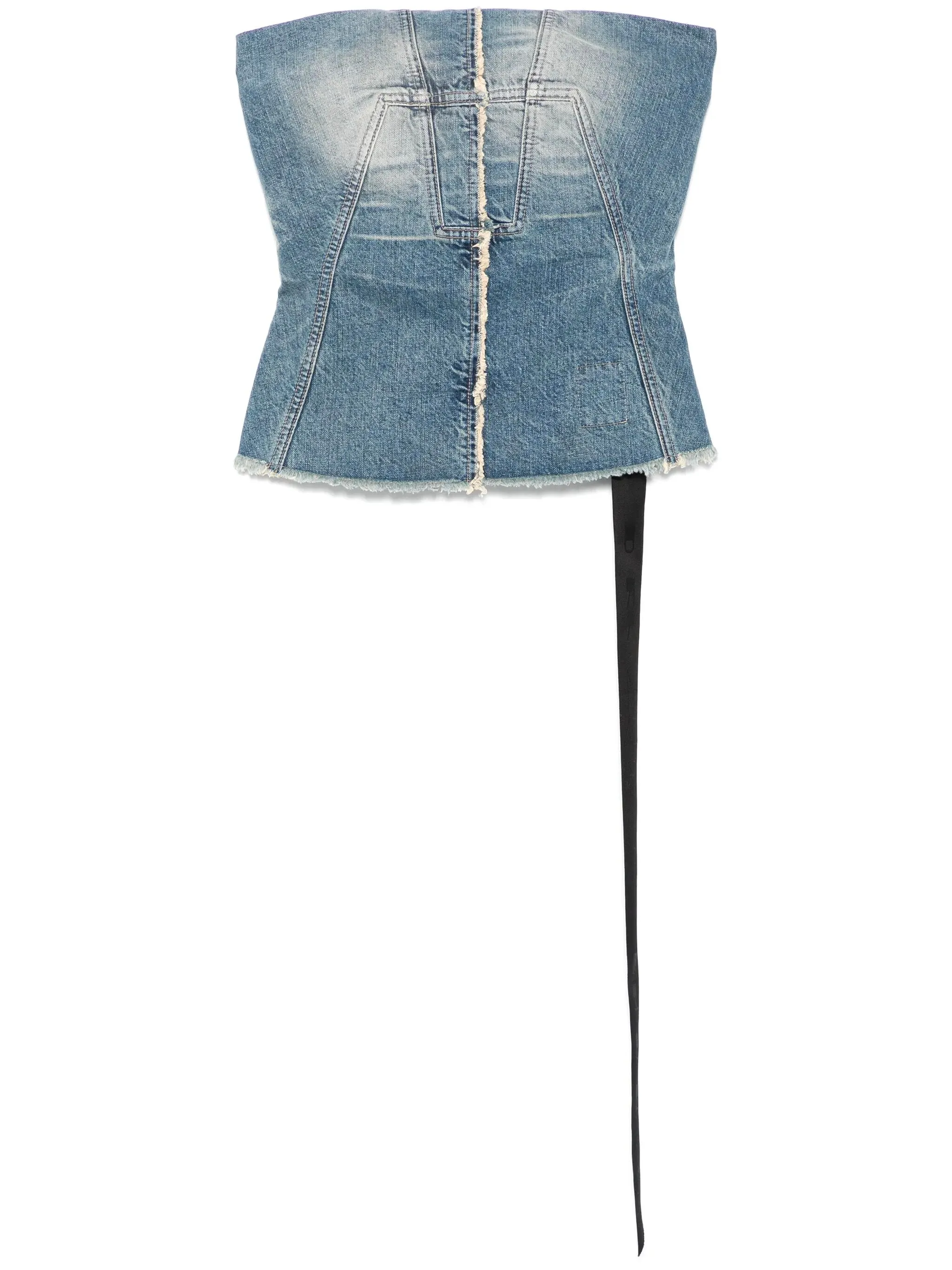 DENIM BUSTIER TOP sold by Lord & Taylor