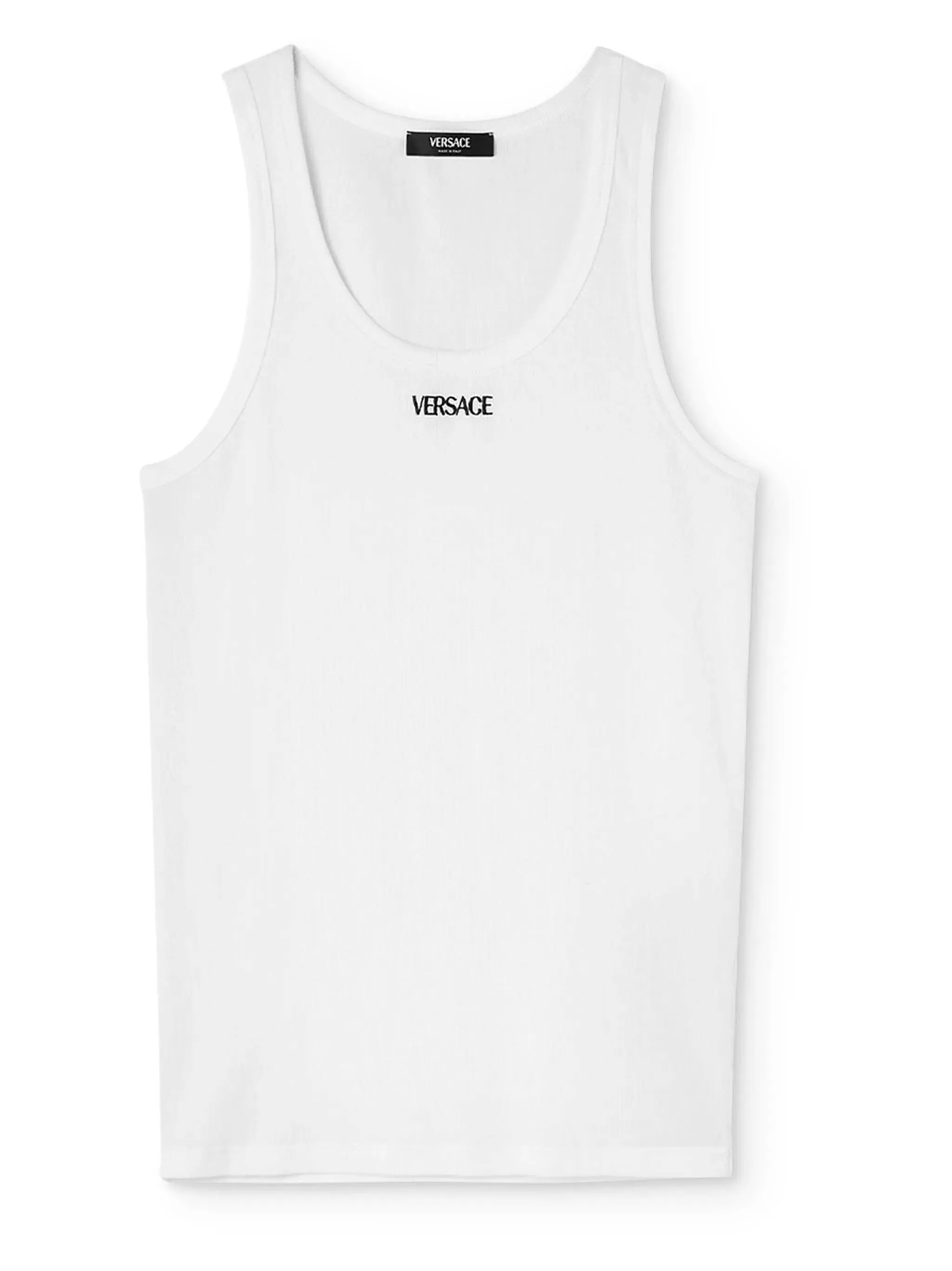 LOGO RIBBED TANK TOP sold by Lord & Taylor