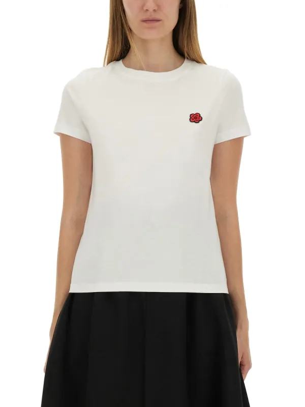 'BOKE FLOWER' EMBROIDERED T-SHIRT sold by Lord & Taylor