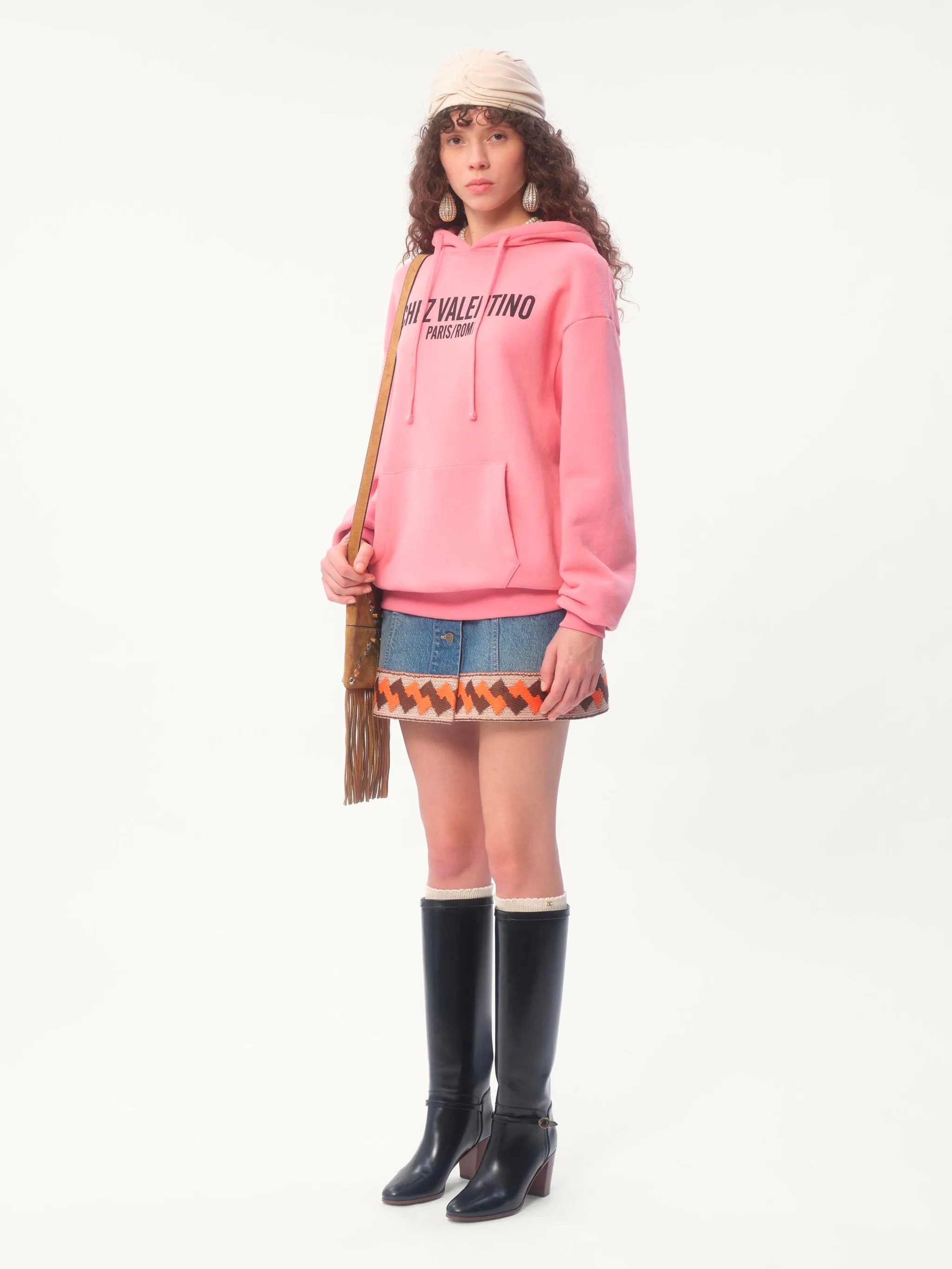 CHEZ VALENTINO HOODIE sold by Lord & Taylor product image thumbnail 3