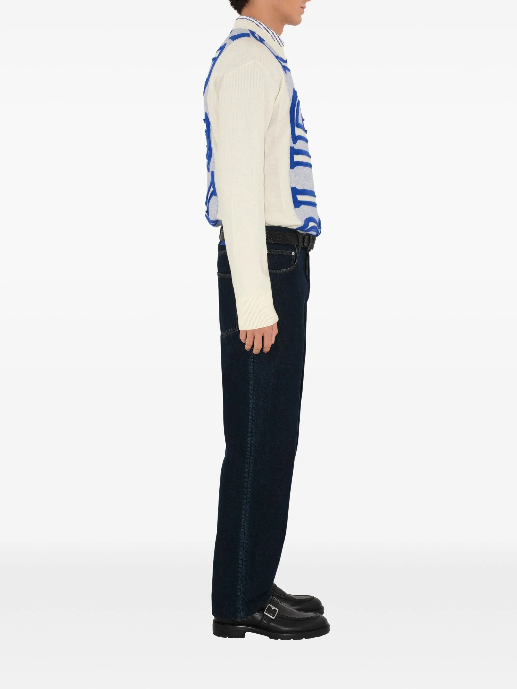 WOOL SWEATER WITH LOGO sold by Lord & Taylor product image thumbnail 3
