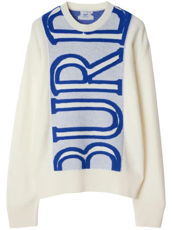 WOOL SWEATER WITH LOGO sold by Lord & Taylor