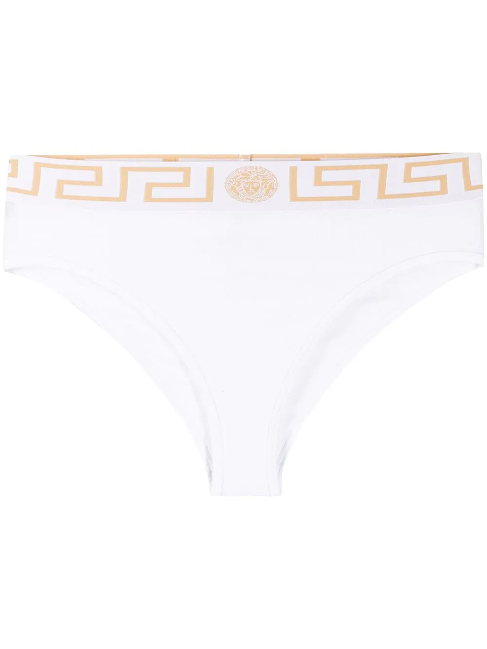 GRECA BORDER HIGH LEG BRIEFS sold by Lord & Taylor